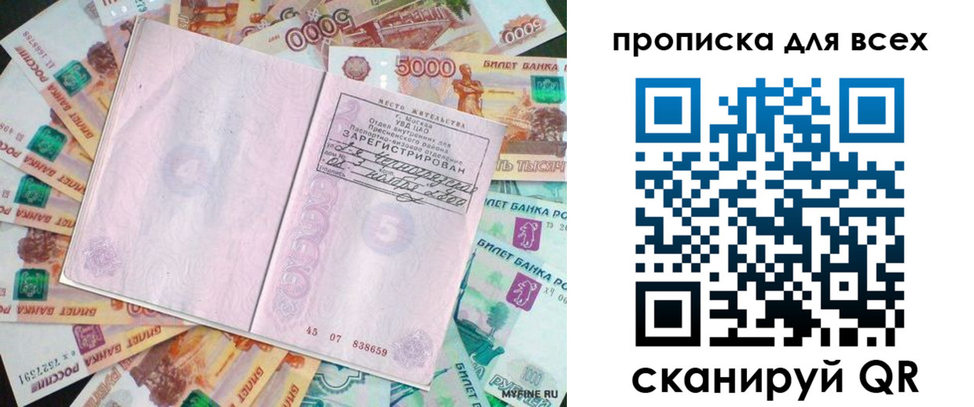 прописка штамп в Долгопрудном